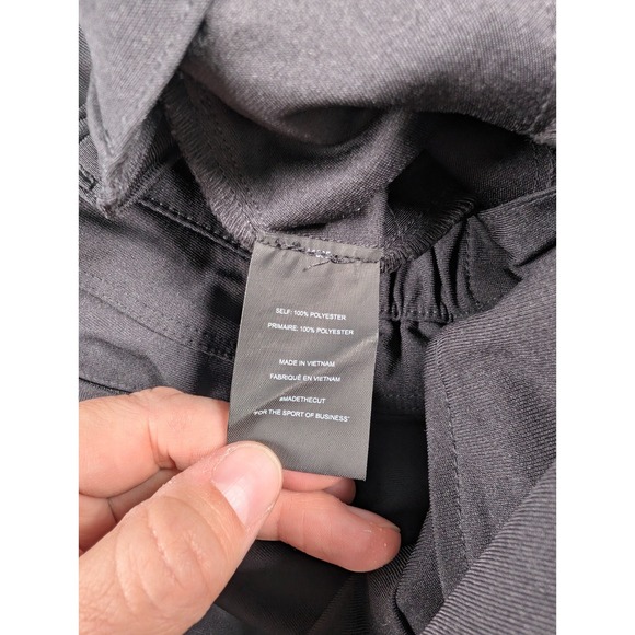 Cuts Clothing AO Joggers Mens Large Black Performance Casual - Picture 9 of 11